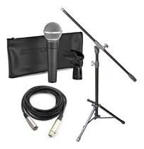 Comprar Combo Microfono Shure Sm 58 + Soporte + Cable + Pipeta