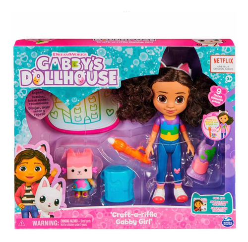 Spin Master Gabby Dollhouse Craft-a-riffic Gabby Girl
