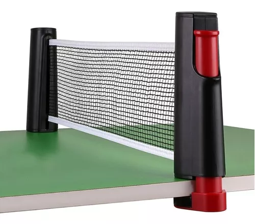 Red de Ping Pong Ajustable Retráctil Adaptable Mesa Portátil