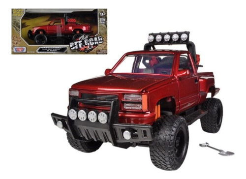 Motormax 79136 1:24 Off Road Truck 1992 Gmc Sierra Gt Pickup