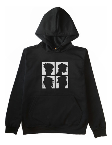 Sudadera Con Gorro Gorillaz Demon Days Hoodie Unisex 