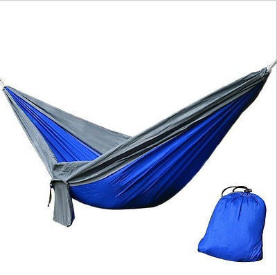 Doble Hamaca Árbol 2 Personas Persona Patio Cama Columpio Po