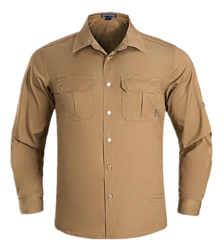 Camisa De Camuflaje Al Aire Libre Para Hombre, Manga Corta,