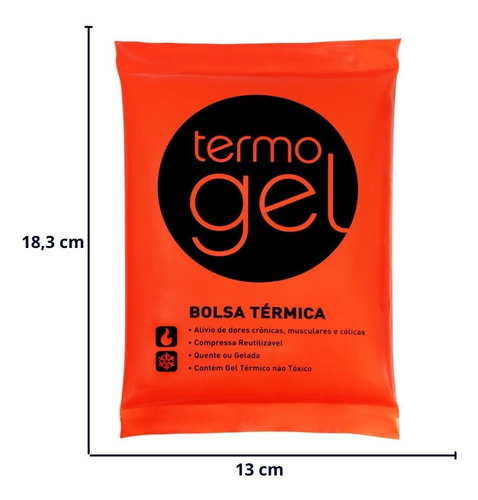 Imagem 1 de 4 de Bolsa Térmica Fria E Quente Compressa Termo Gel