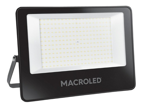 Proyector Led Efl Macroled 200w - Iluminaled Color de la carcasa Negro Color de la luz 6500K