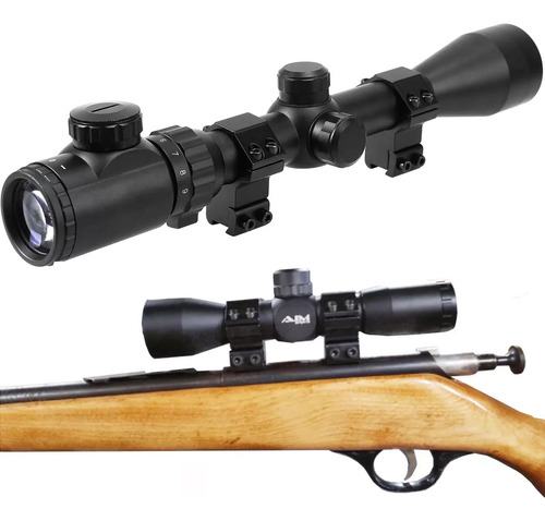 2 Alcance Monturas 11mm Bajo Anilletas Riel Picatinny Rifles