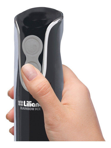 Imagen 4 de 9 de Procesadora Manual Liliana Rainbow Mix 450w Negro Ah103n