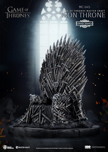 Beast Kingdom Game Of Thrones: Iron Throne Mc-045 Master Cra