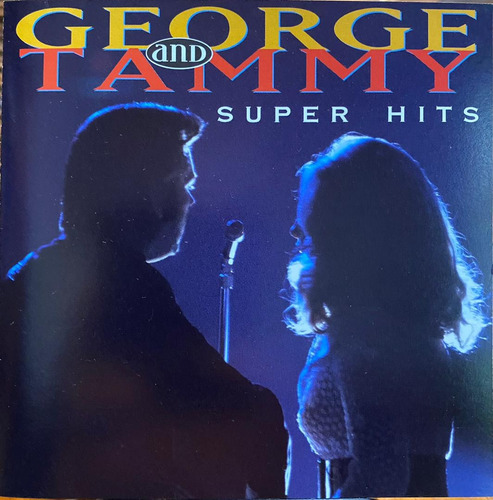 George And Tammy - Super Hits. Cd, Compilación.