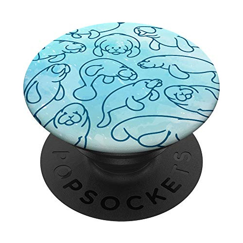 Popsockets Popgrip Para Teléfonos Y Tabletas Ocean Blue