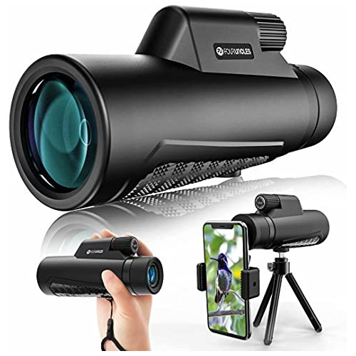 Telescopio Monocular 12x50 Hd Monocular Impermeable Pro...