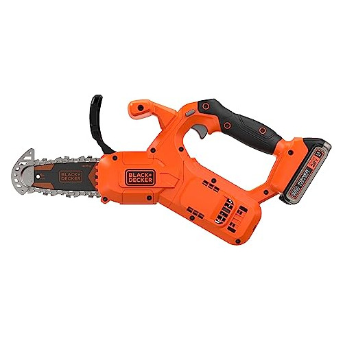 Black+decker Kit De Motosierra De Poda De 20 V, Batería Y Ca