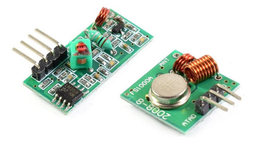 Modulo Rf Transmisor Y Receptor 433 Mhz Sin Control