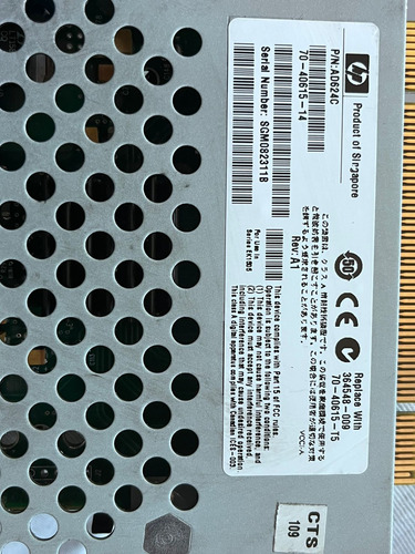 Módulo Hp Storageworks ad624c - 364548-009 (Usado)