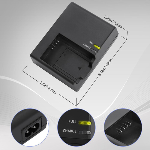 Cargador Canon Lc-e10c, Compatible T5, T6, T7 Dslr Lpe10