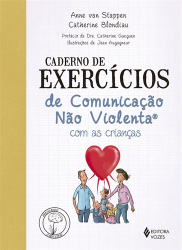 Caderno de exercícios de comunicação não violenta com as crianças, de Stappen, Anne van. Série Praticando o bem-estar Editora Vozes Ltda., capa mole em português, 2020