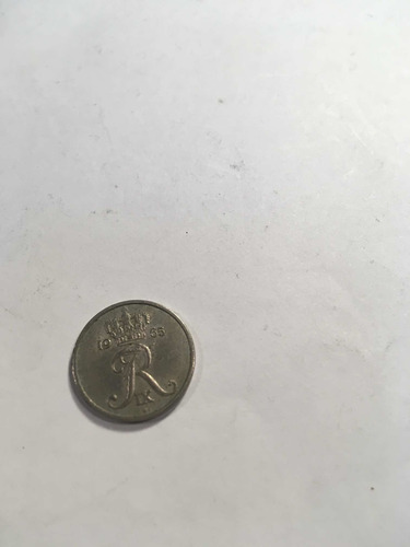 Moneda De Dinamarca 10 Ore Año1965