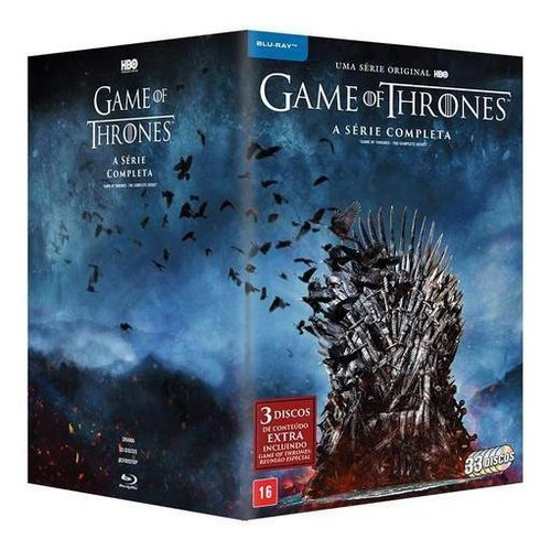 Blu-ray Game Of Thrones - 8 Temporadas - Áudio 5.1 - Leg.