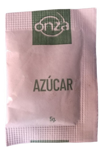 Caja Azúcar Blanca Sachet 5 Gramos Onza 1000 Unidades