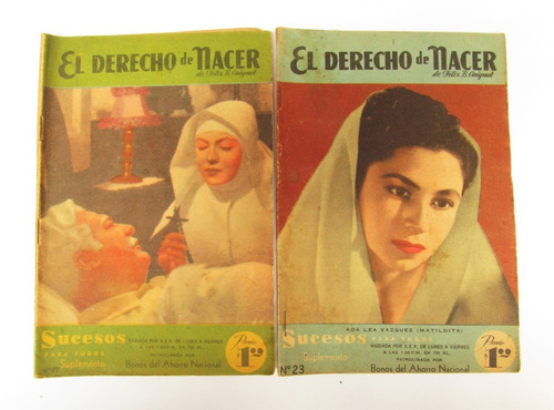 El Derecho De Nacer N° 22 Y 23 / 1952 Revista Colección 