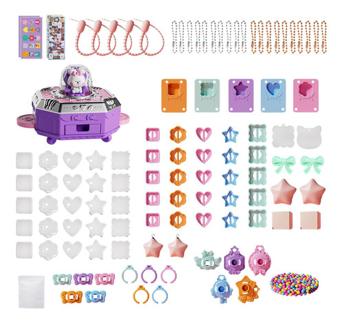 Juguete De Bricolaje Para Niñas, Kit De 153 Piezas