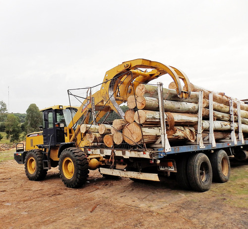 Pala Cargadora Frontal Xcmg Lw300f C/ Garra Tronquera