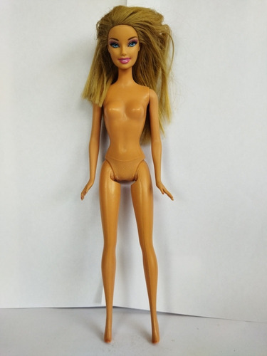 Barbie Rubia Cabello Dorado Lacio Pierna Fija 1999