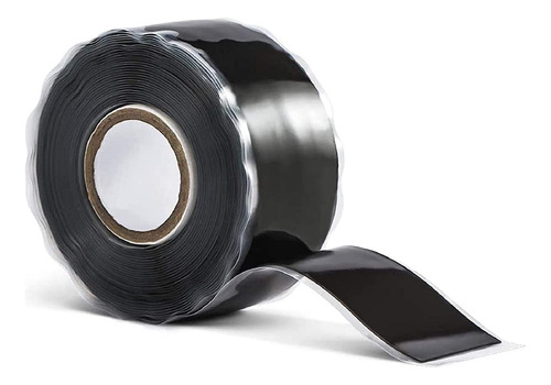1inx10 Black Self-fusing Silicone, Hose Repair Tape, Heavy .