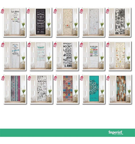 Vinilos Para Puertas Vinilos Decorativos - Personalizados