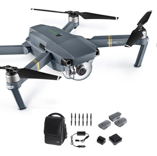 Drone Dji Mavic Pro Fly More Combo Rb Camara 4k Bolso Y Gps