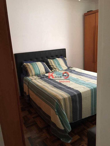 Imagem 10 de 19 de Apartamento Com 3 Dormitórios À Venda, 129 M² Por R$ 515.000,00 - Encruzilhada - Santos/sp - Ap7081