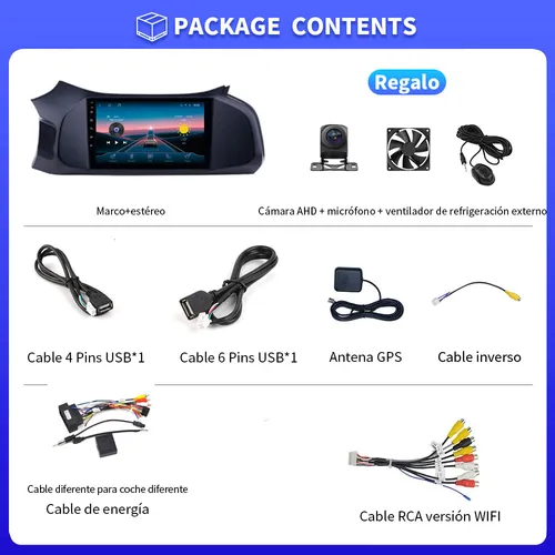 Estéreo For Reproductor De Cámara Gps Chevrolet Onix 2012-2