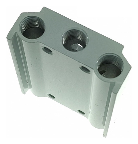 Bloque Base Manifold Airtac Para 3 Valvulas Serie 4v210
