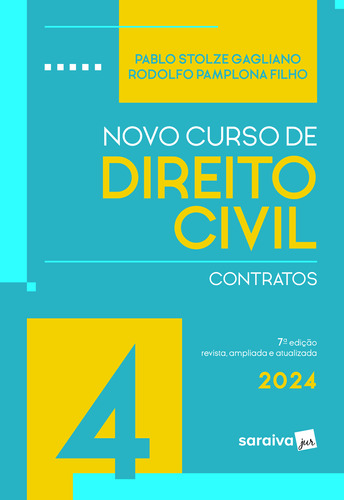 Livro Novo Curso De Direito Civil - Contratos - Vol. 4 - 7ª 