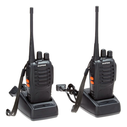 Pack 2 Radio Walkie Talkie Baofeng Uhf Bf-888s Metinca