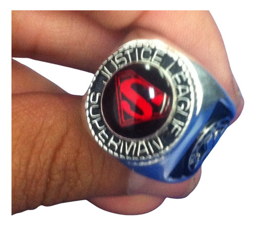 Anillo Superman Liga De La Justicia