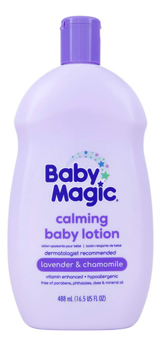 Baby Magic Loción Corporal Calmante, Aroma De Cuna, Lavand.