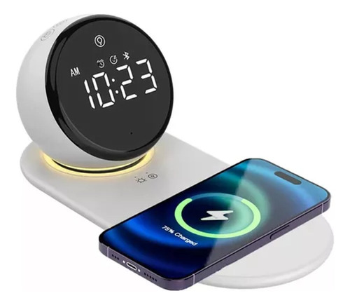 Cargador Reloj Inalámbrico Despertador Wireless Vidvie