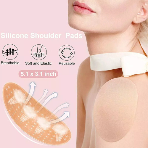 Nuevo Hombreras Antideslizantes De Silicona Suave P/mujer,