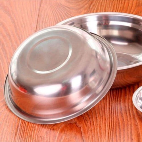 Conjunto 4 Tigelas Saladeiras Bowl Bacias Multiuso Em Inox