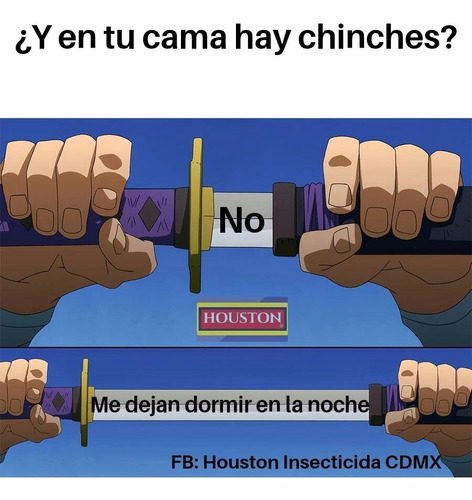 Houston Insecticida, Cucarachas Y Más. 1 Lt. Sin Atomizador