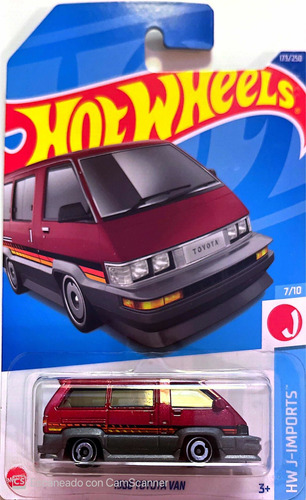 Hotwheels Toyota Van 1986