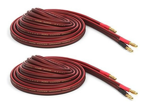 Cable De Altavoz De Cobre Puro 14 Awg Micca - 12 Pies