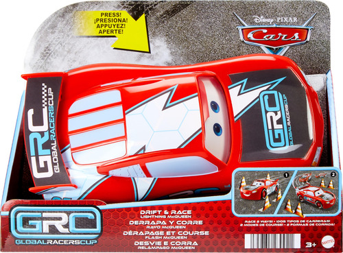 Vehículo De Juguete Mattel Disney Pixar Cars Lightning Mcque