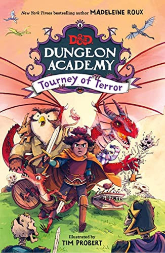 Dungeons & Dragons: Dungeon Academy: Tourney of Terror (Libro en Inglés), de Roux, Madeleine. Editorial HarperCollins, tapa pasta dura en inglés, 2022