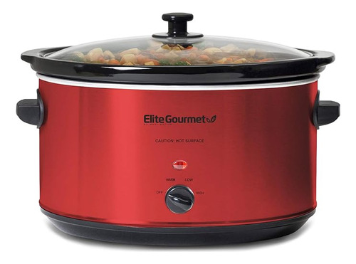 Elite Gourmet Mst 900rxt Olla Electrica Coccion Lenta Tamaño