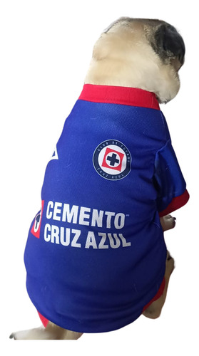 Jersey Deportivo Para Mascotas - Azul Tres