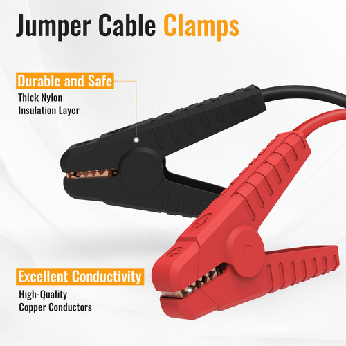 Adaptador Jumper Cables Kzreect Para Batería Dewalt De 18 V/