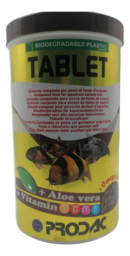Prodac Alimento Tablet 750g Acuario Peces Pecera