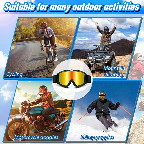 Lentes Motocross Y Enduro Anti Rayones